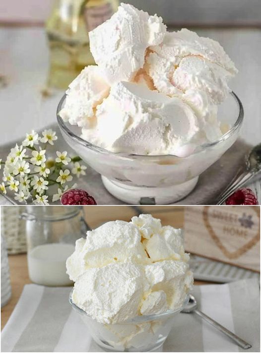 Yoghurt ice cream in 2 minutes I make this every year