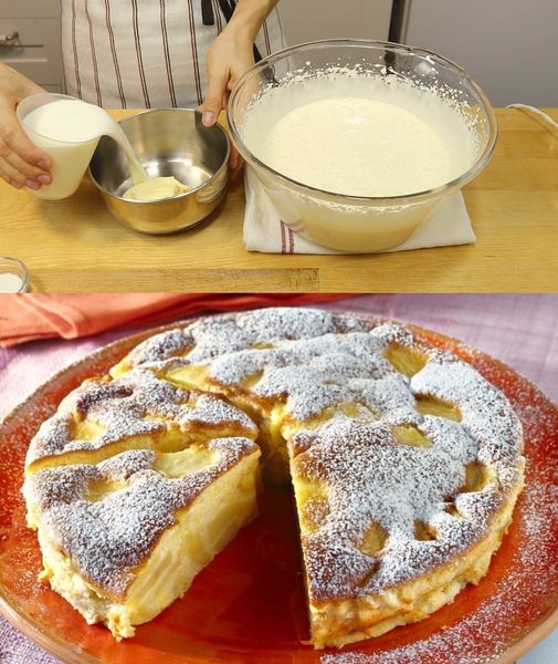 I’m crazy about it, Italian apple cake in 3 minutes