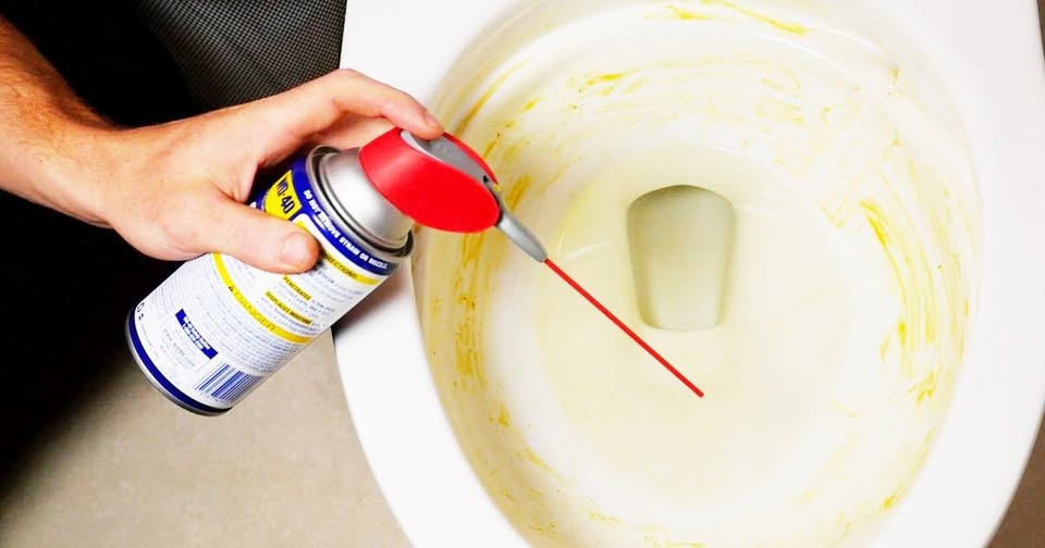 10 ways to use WD-40 around the home.