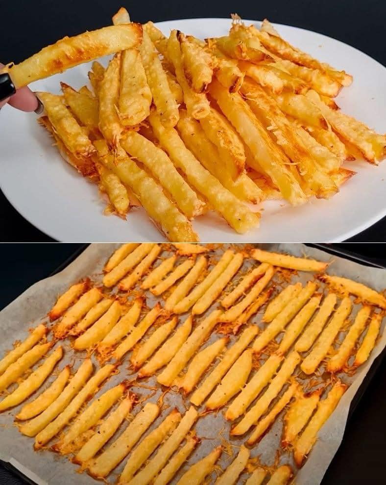 Baked Parmesan Potato Fries