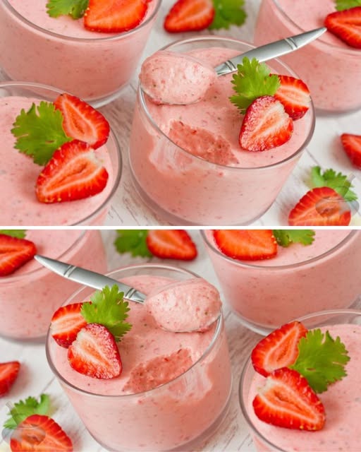 Recipe for Bavarian Strawberry Cream