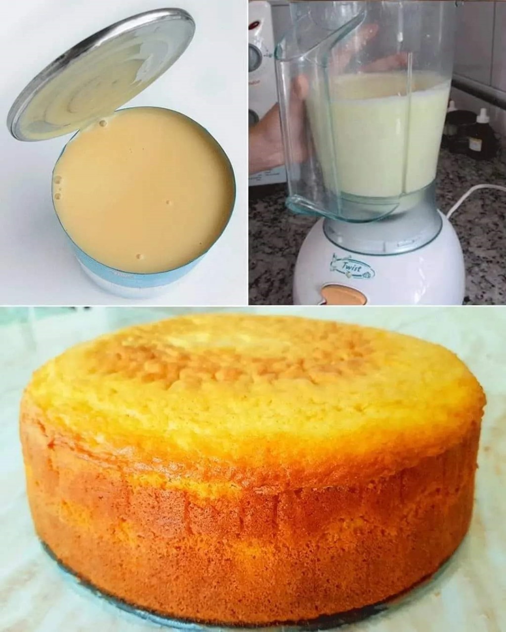 CONDENSED MILK CAKE