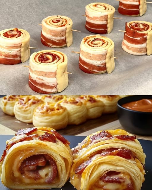 Bacon Puff Pastry Bites