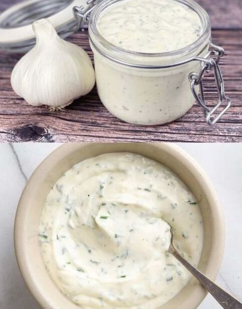 Garlic sauce in 3 minutes, the tastiest I’ve ever made