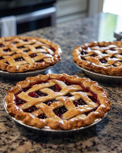 My hubby loves to say ‘This is the last pie I’ll ever eat in my life’