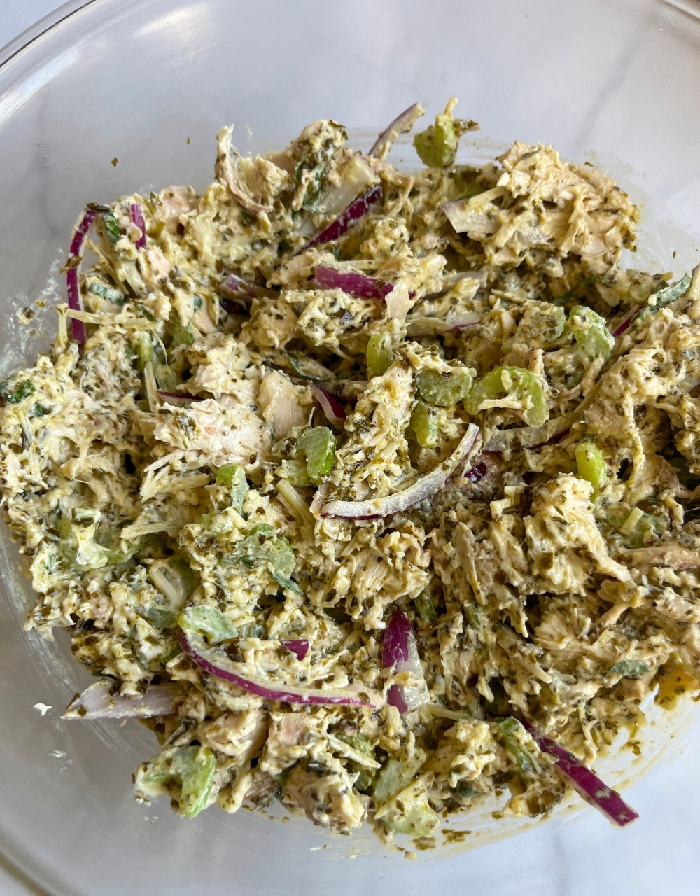Pesto Chicken Salad Amazing