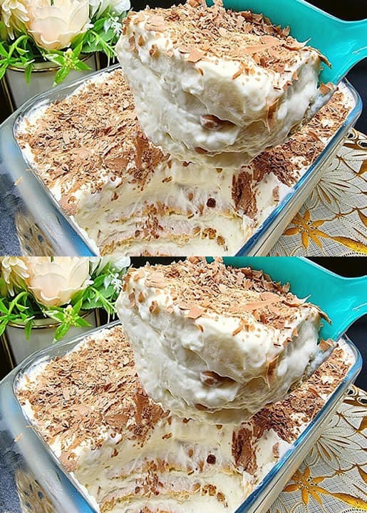 Creamy Dessert That Melts in Your Mouth: Delicious Homemade Recipe-Quick, Easy, and Flourless