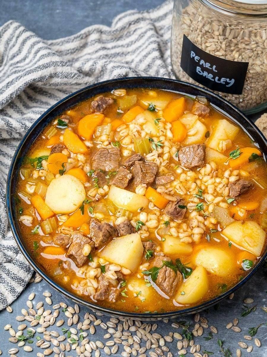 Instant Pot Vegetable Beef Soup