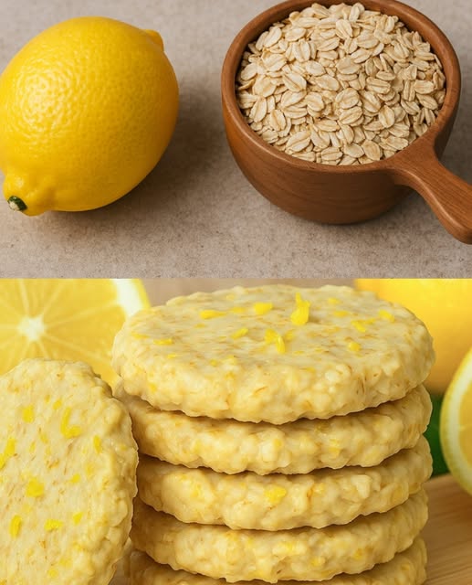 No-Bake Lemon Cookies : A Zesty, Flourless, Gluten-Free Treat Made with Just 3 Ingredients